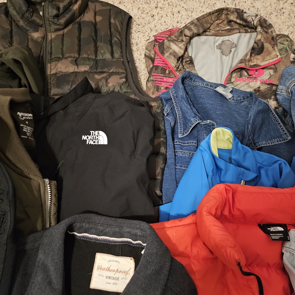 Jackets lot